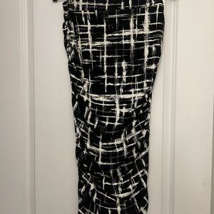 Chic Black and White Women's Skirt